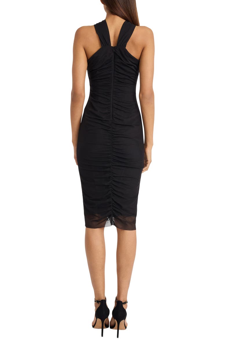 DONNA MORGAN FOR MAGGY Ruched Body-Con Dress, Alternate, color,