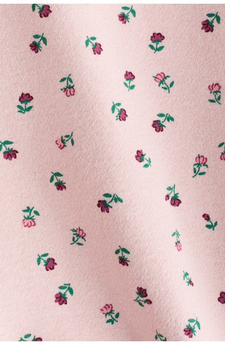 H&M 2-piece sweatshirt and leggings set, Alternate, color, Light Pink/Floral