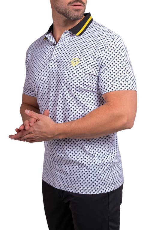 Maceoo Ascension0034 White Polo In White
