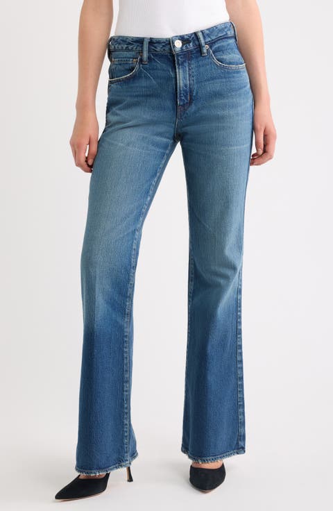 '70s High Waist Flare Jeans