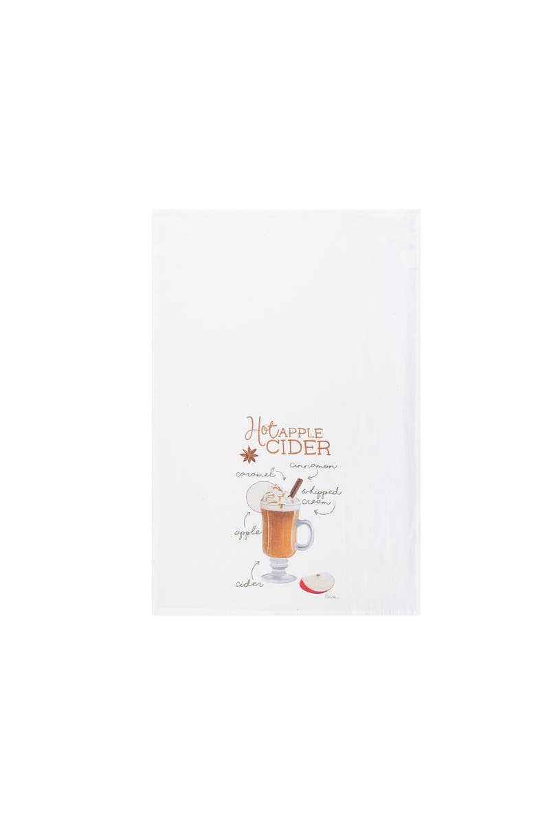 C&F Home Apple Cider Crisp & Streusel Towel Set of 3, Alternate, color, White