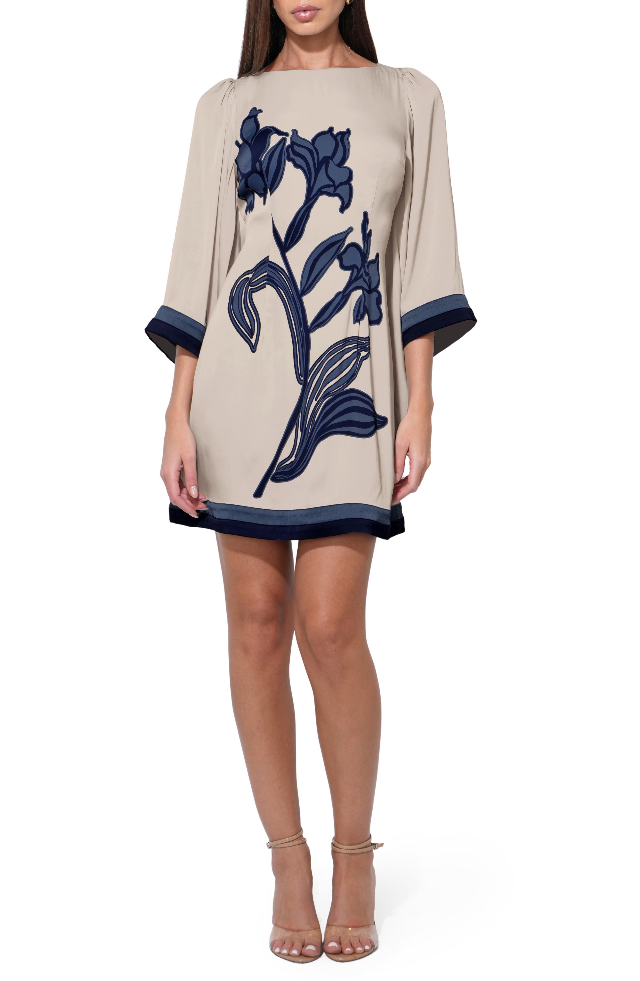 Adelyn Rae Emerson Bell Sleeve Minidress
