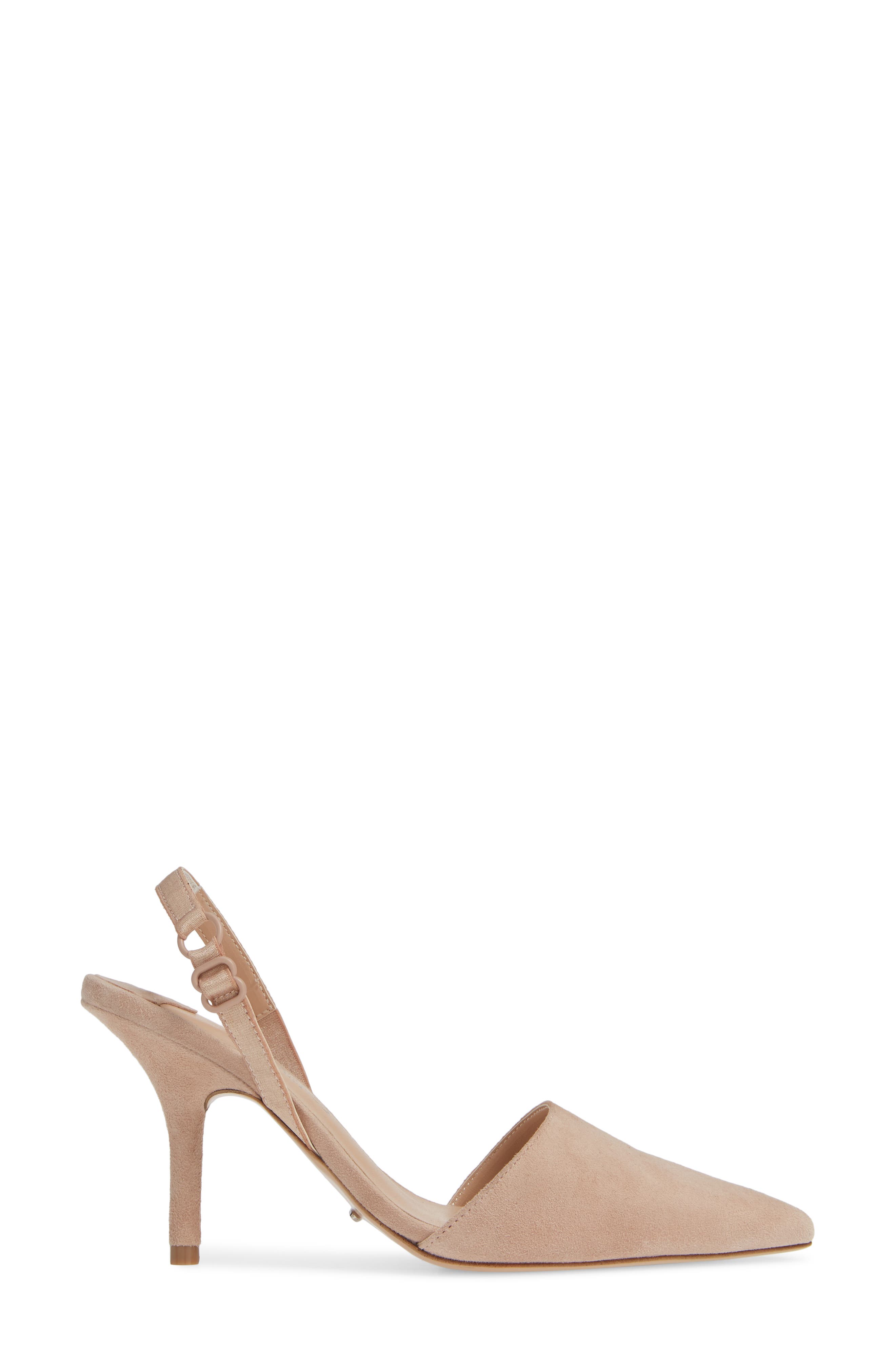 Elly Pump, Alternate, color, BLUSH SUEDE
