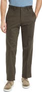 Berle Charleston Khakis Flat Front Stretch Sateen Pants
