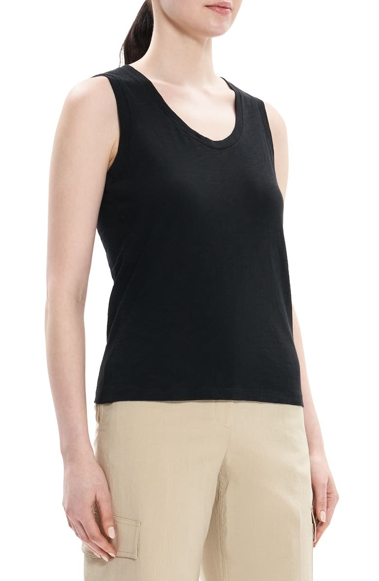 Theory Nebulous Organic Cotton Tank Top, Alternate, color, 