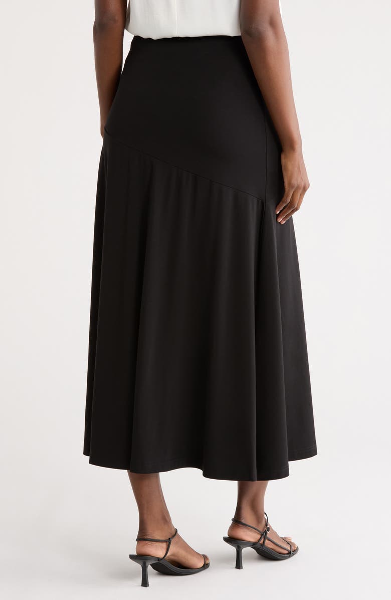 PATRIZIA LUCA A-Line Maxi Skirt, Alternate, color, Black