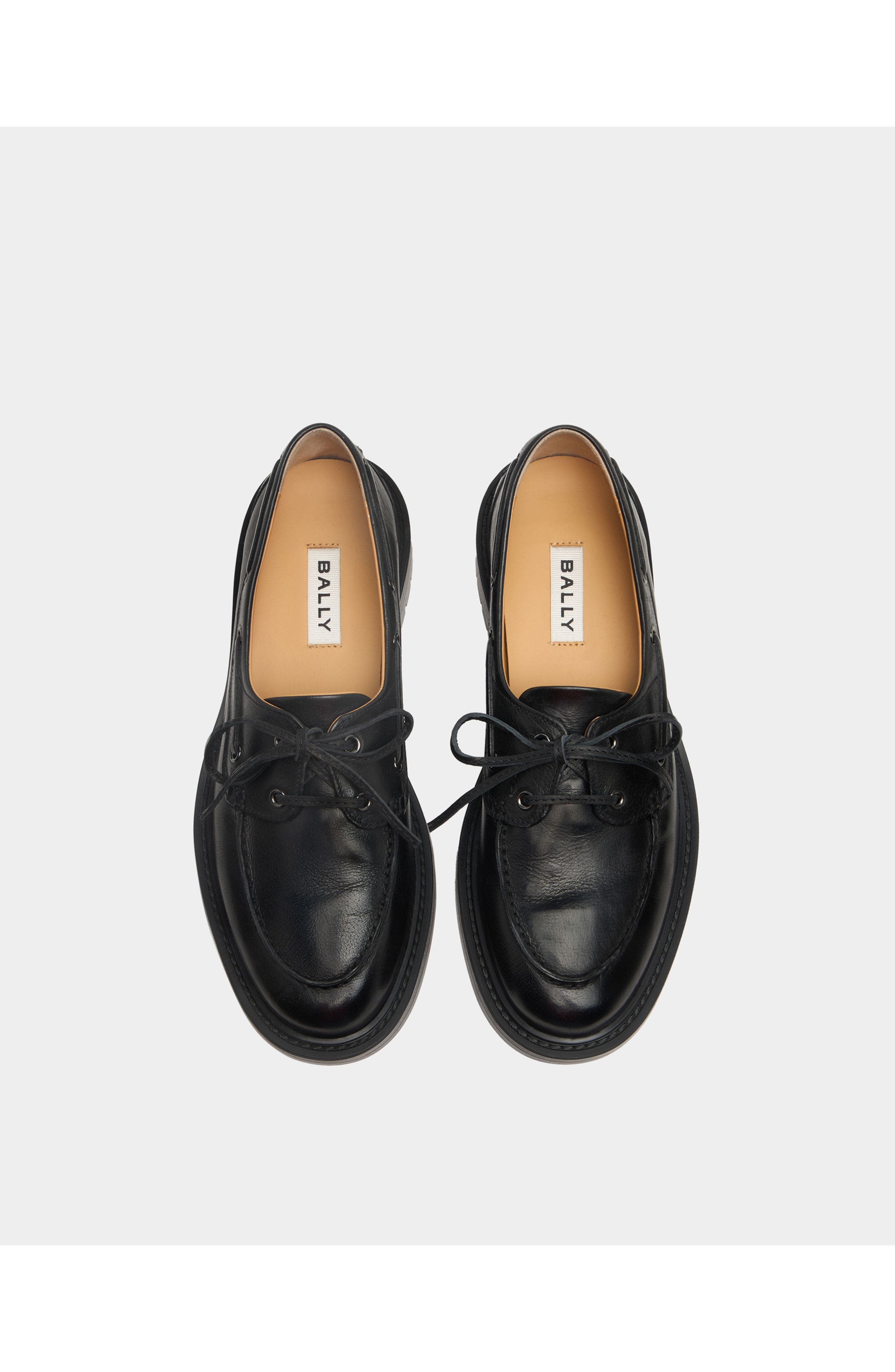 Bally B-Lug Bootie in Buffalo Leather Lined with Sheepskin, Alternate, color, 