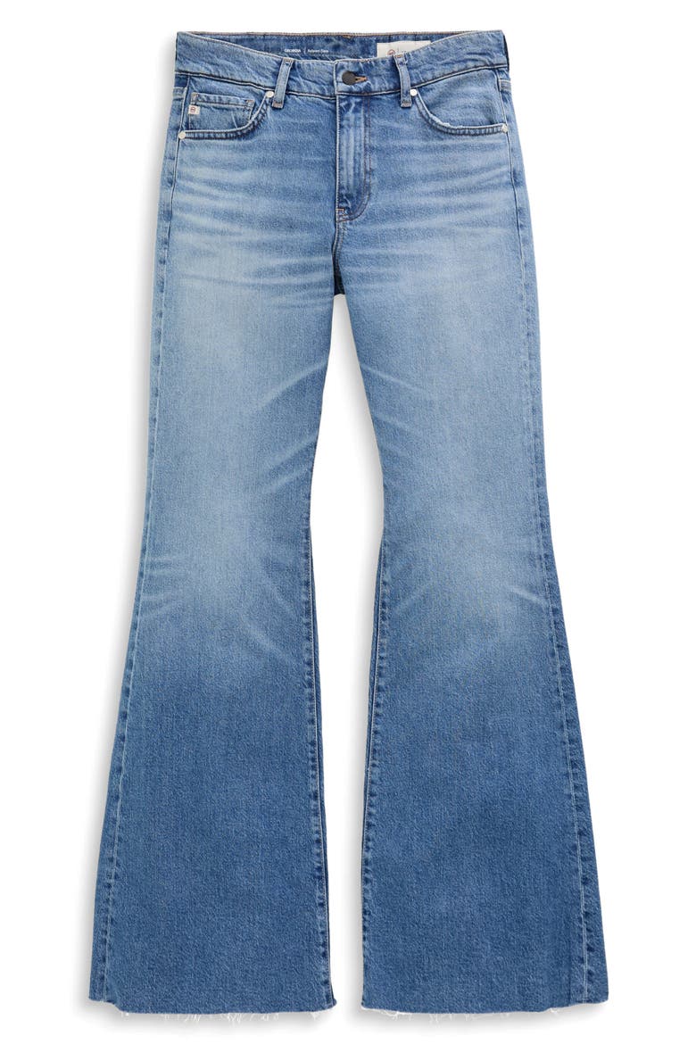Georgia High Waist Flare Jeans, Alternate, color, 17 YEARS DUET