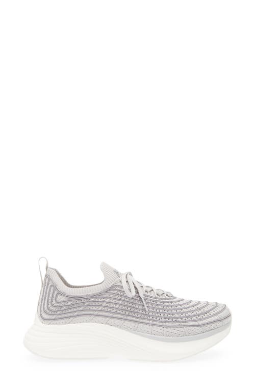 Apl Athletic Propulsion Labs Techloom Zipline Sneaker In Harb Grey/cement/anthra