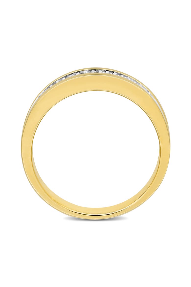 Men's Diamond Band Ring - 0.10ct., Alternate, color, YELLOW