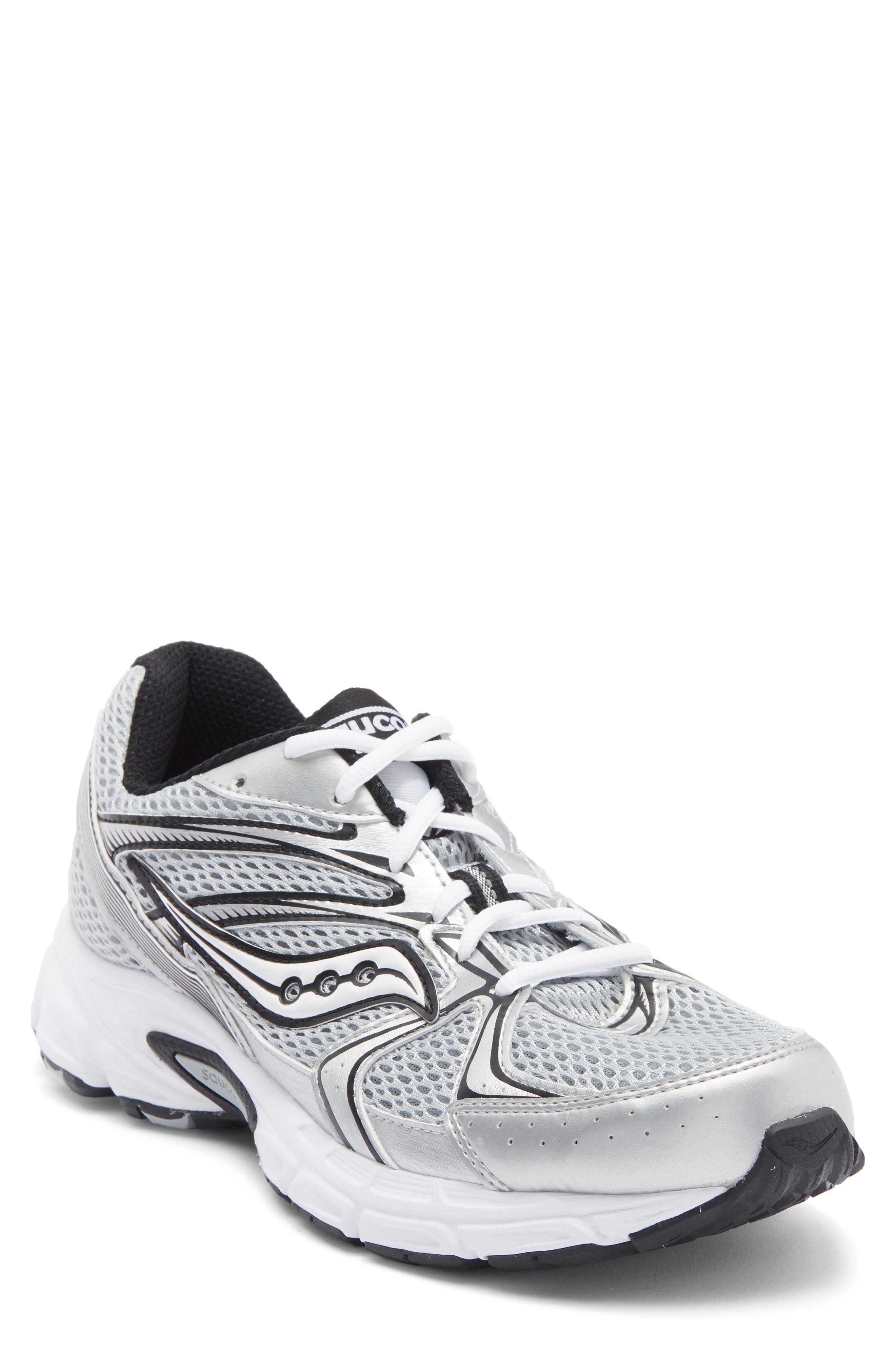 Saucony Gender Inclusive Ride Millennium Sneaker, Main, color, Silver/ Black