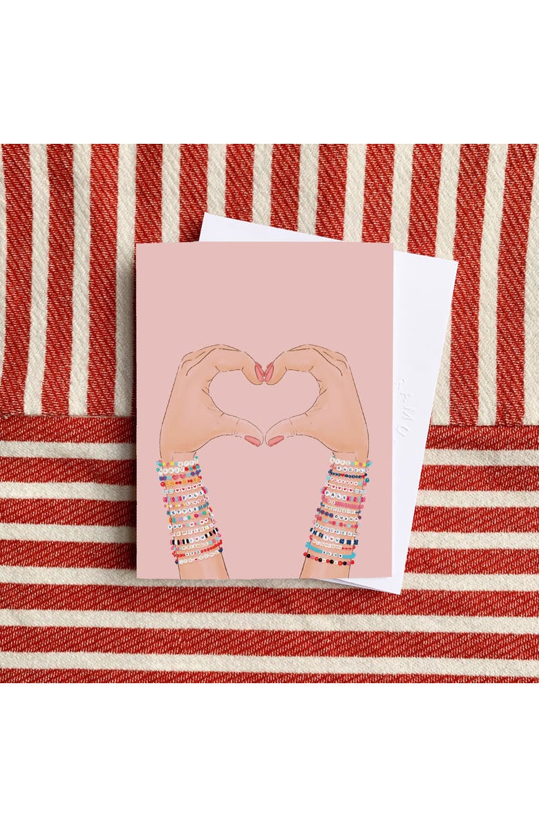 Ramus & Co Love/Valentine's Greeting Card Pack (3ct) "Friendship Bracelets", Alternate, color, Multi-Pack