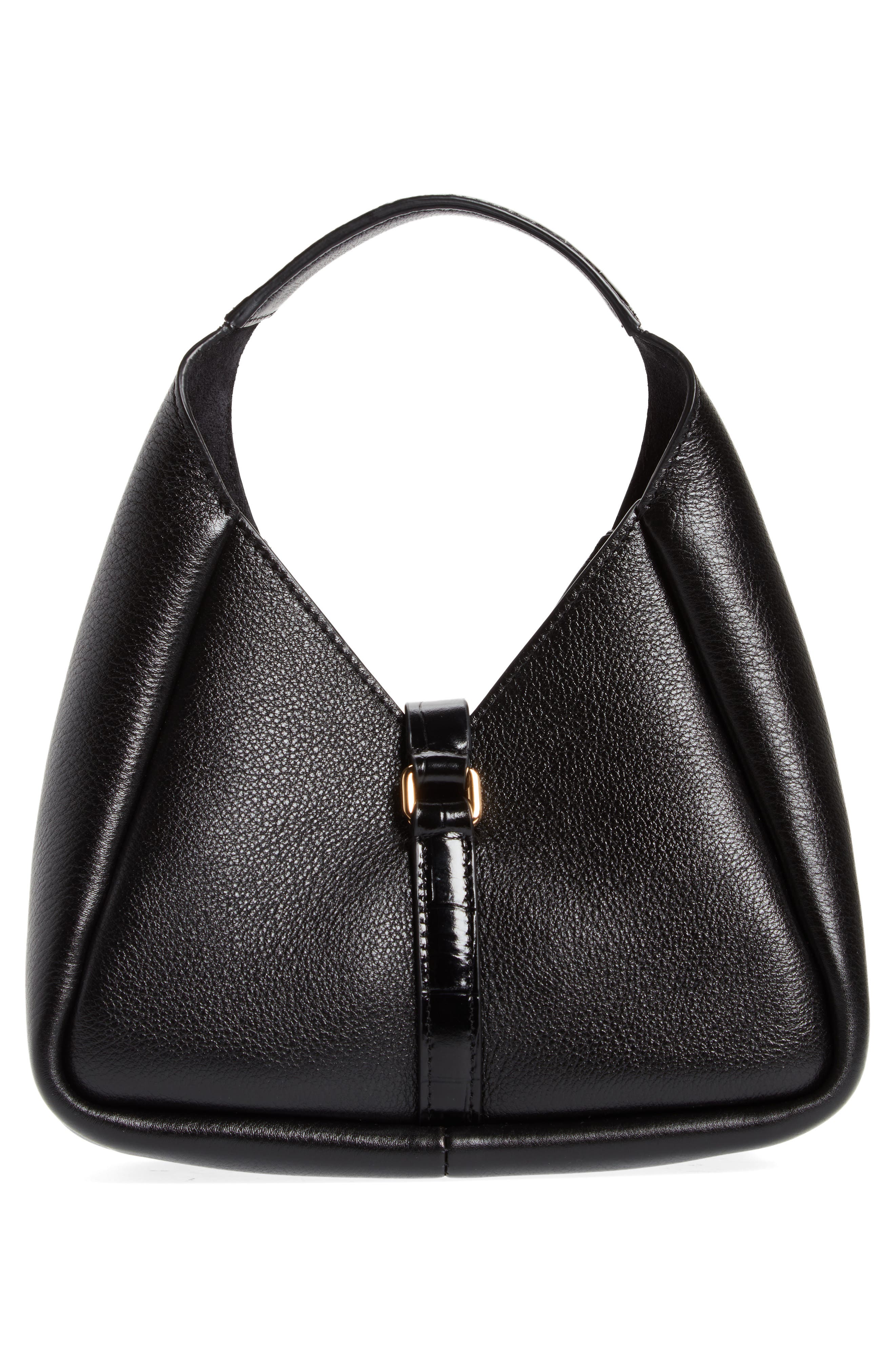 Givenchy Mini G-Lock Leather Hobo, Alternate, color, 