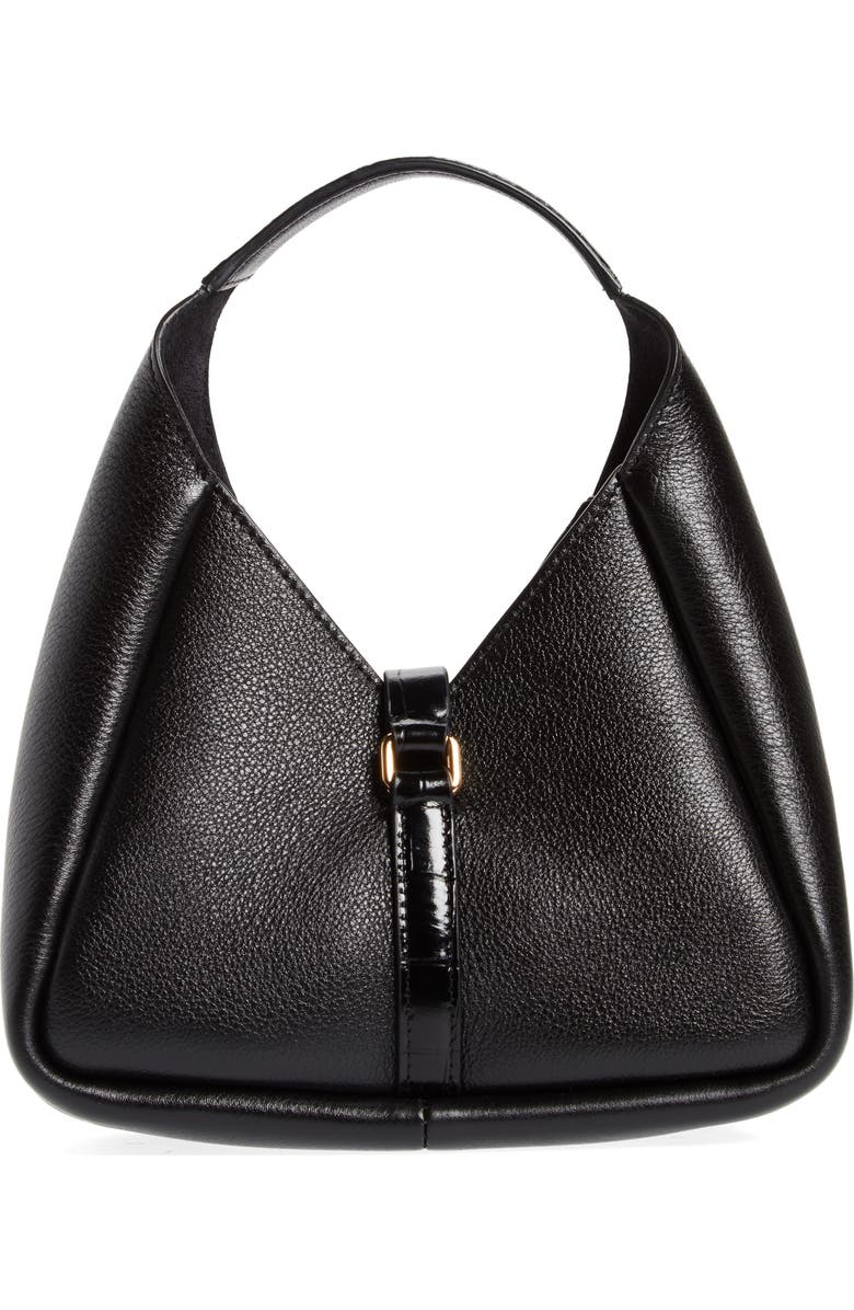 Givenchy Mini G-Lock Leather Hobo, Alternate, color,