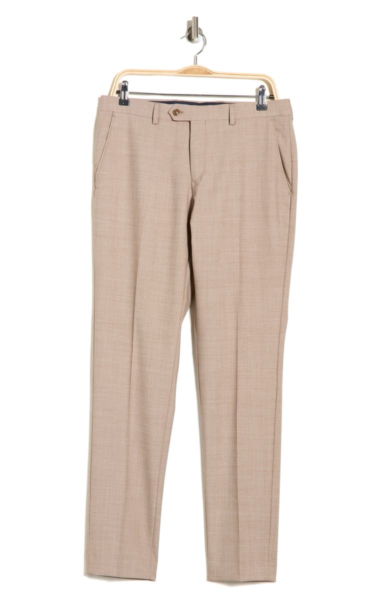 Original Penguin Tan Wool Blend Dress Pants, Main, color, Tan