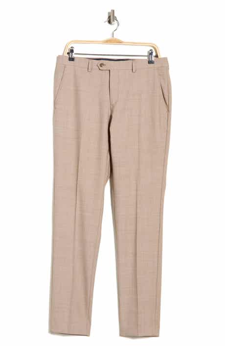 Original Penguin Tan Wool Blend Dress Pants