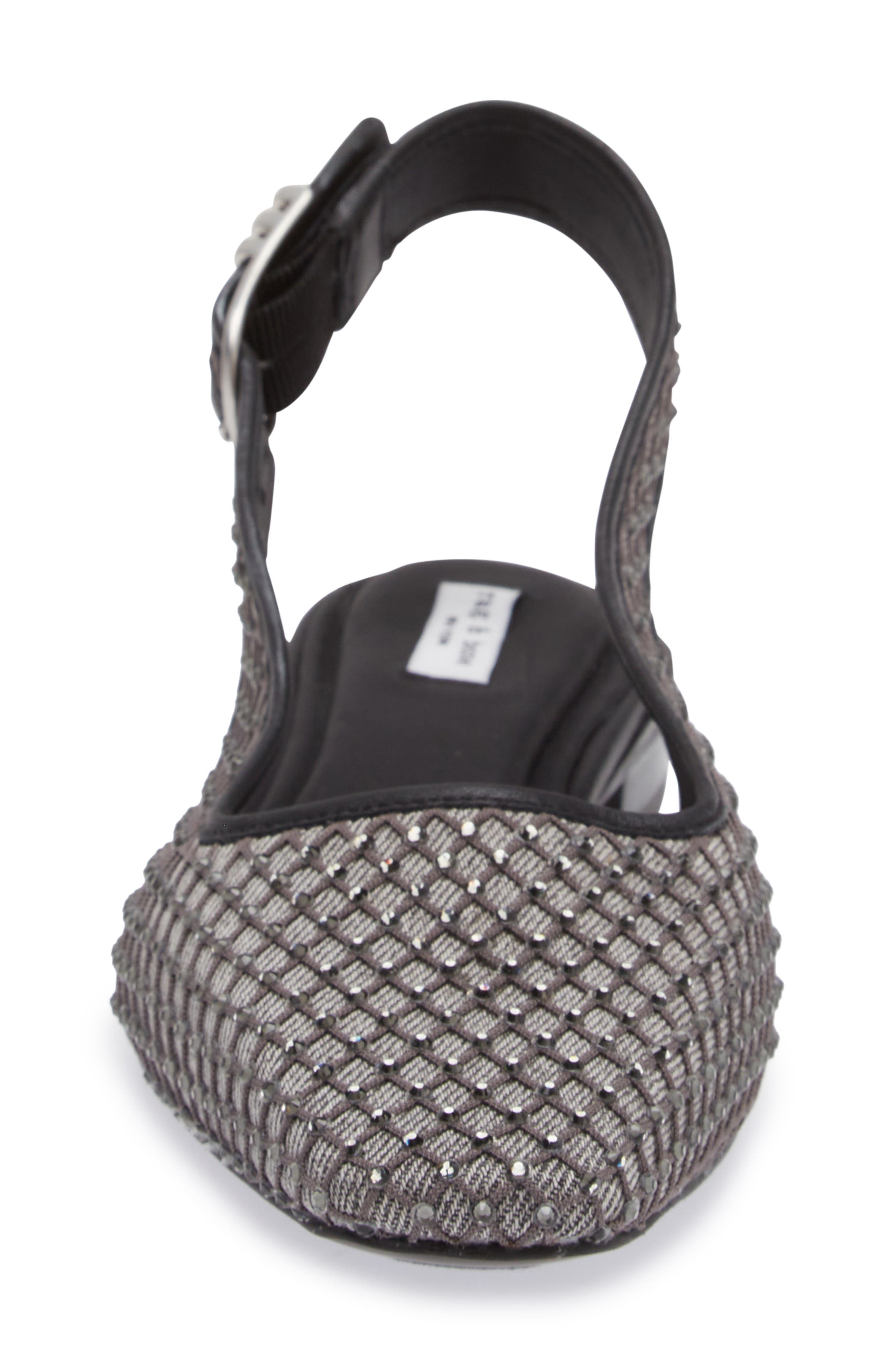 rag & bone Astra Slingback Flat, Alternate, color, Greydnm