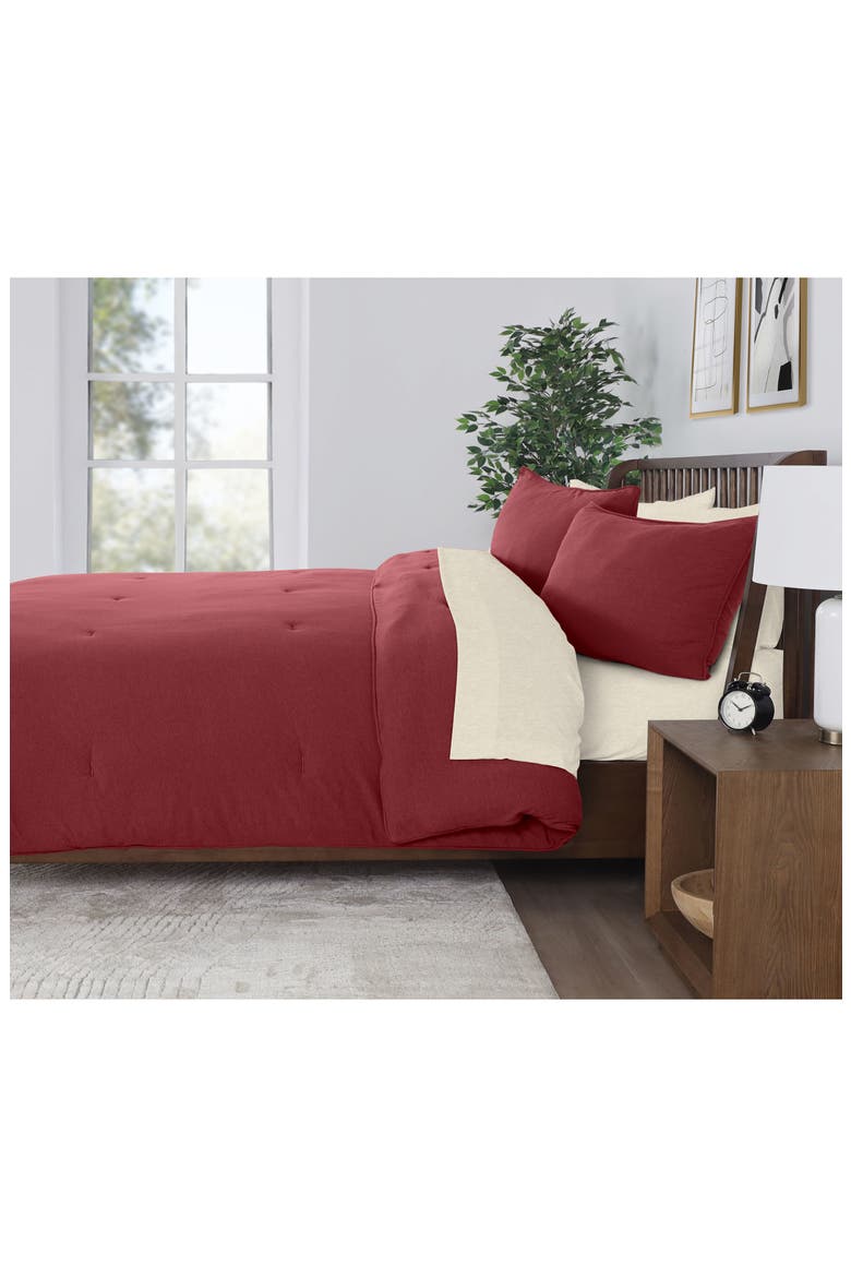 Moab Comforter Set, Alternate, color, BERRY