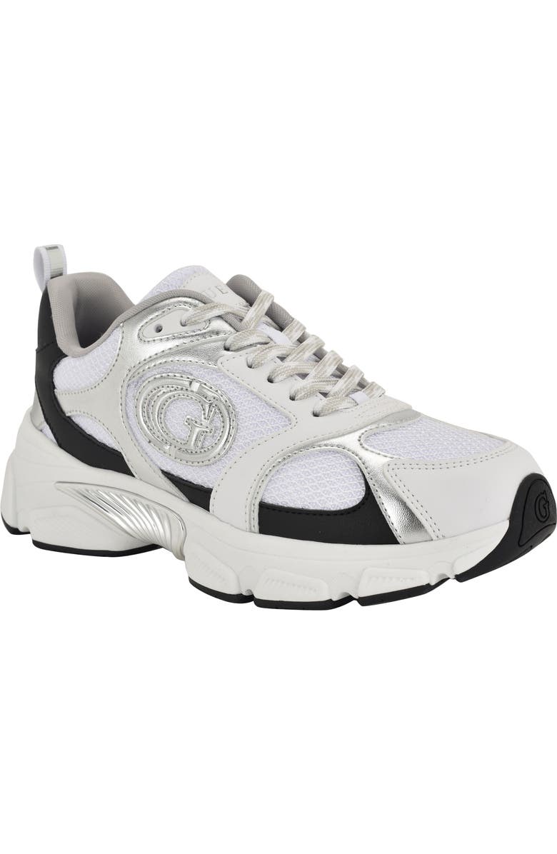 GUESS Ibitha Sneaker, Main, color, White