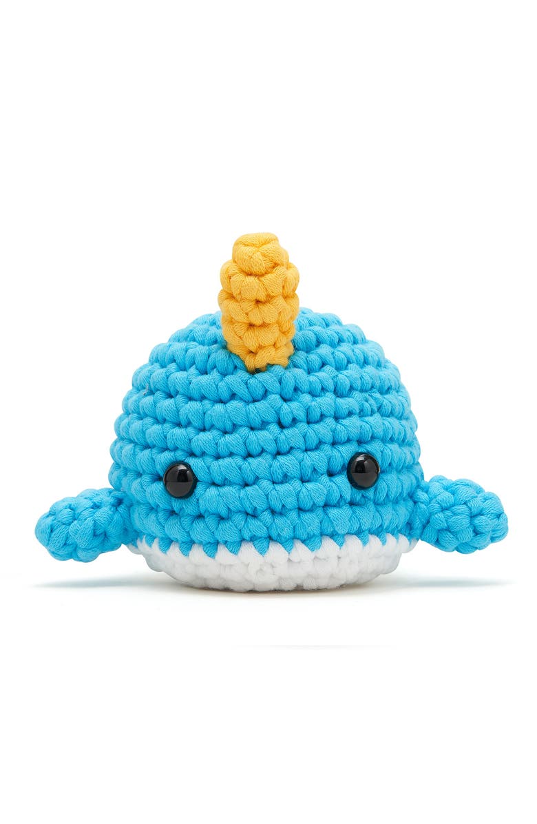 THE WOOBLES Narwhal Crochet Kit, Alternate, color, 