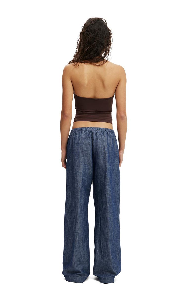 Cotton On Women's Haven Wide Leg Pant, Alternate, color, Indigo