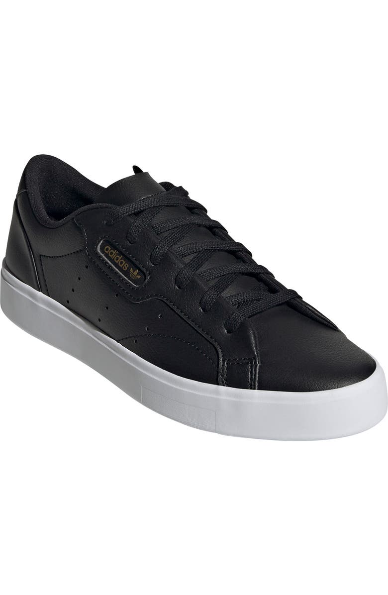adidas Sleek Leather Sneaker, Main, color,
