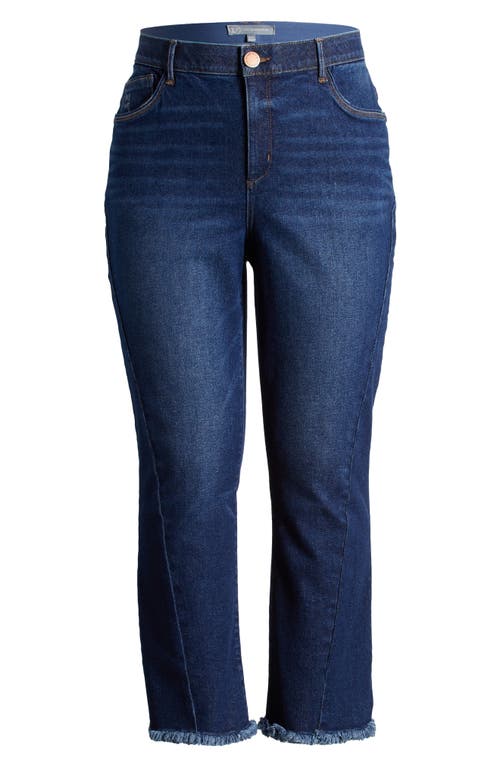 WIT & WISDOM WIT & WISDOM BENNETT 'AB'SOLUTION SKYRISE FRAYED ANKLE BARELY BOOTCUT JEANS