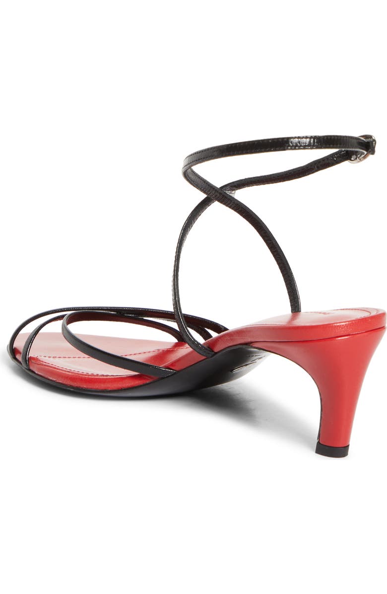 Proenza Schouler Uma Ankle Strap Sandal, Alternate, color, Red