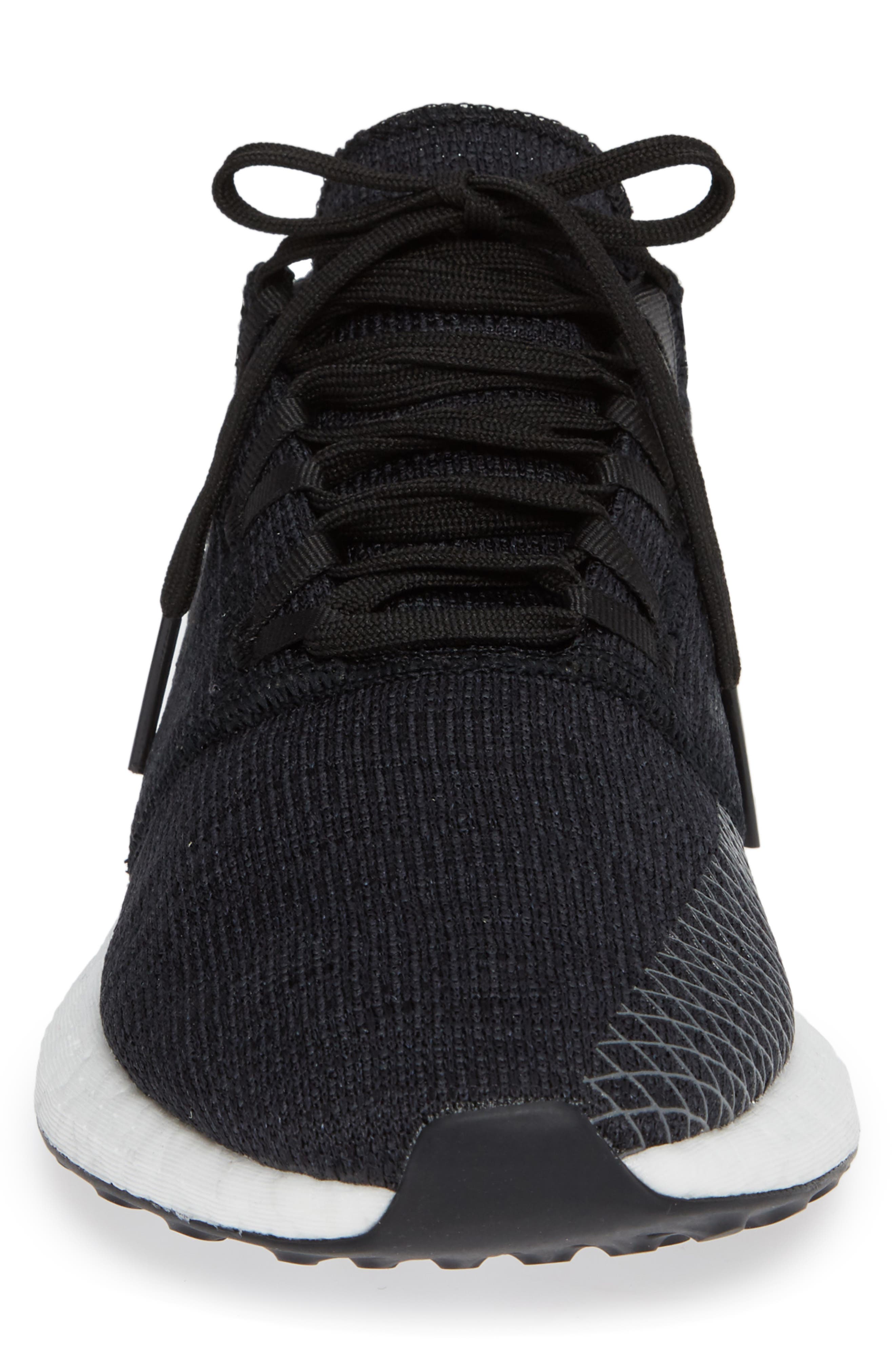 PureBoost GO Running Shoe, Alternate, color, BLACK/ GREY