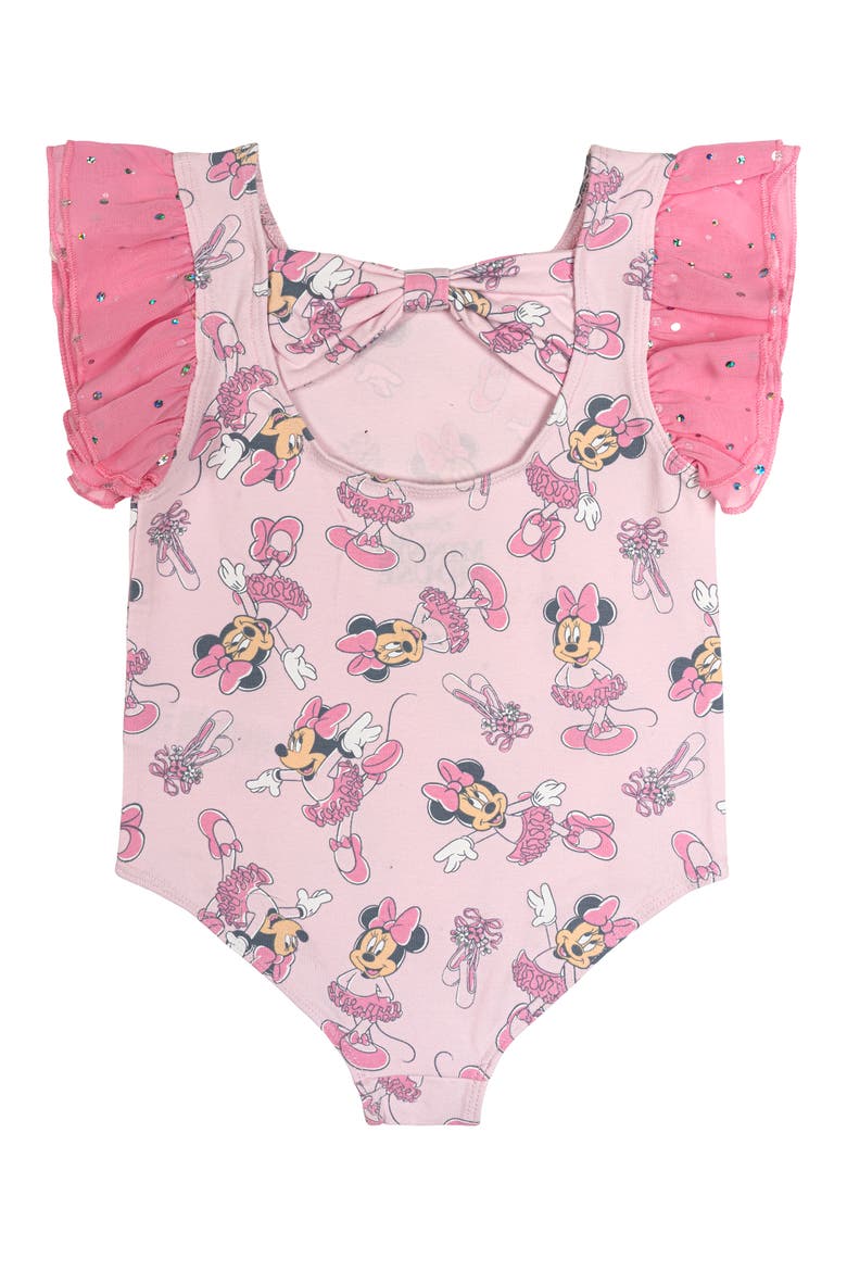 Minnie Mouse Gymnastics 2-Piece Leotard and Skirt Set, Alternate, color, Minnie Mouse Pink