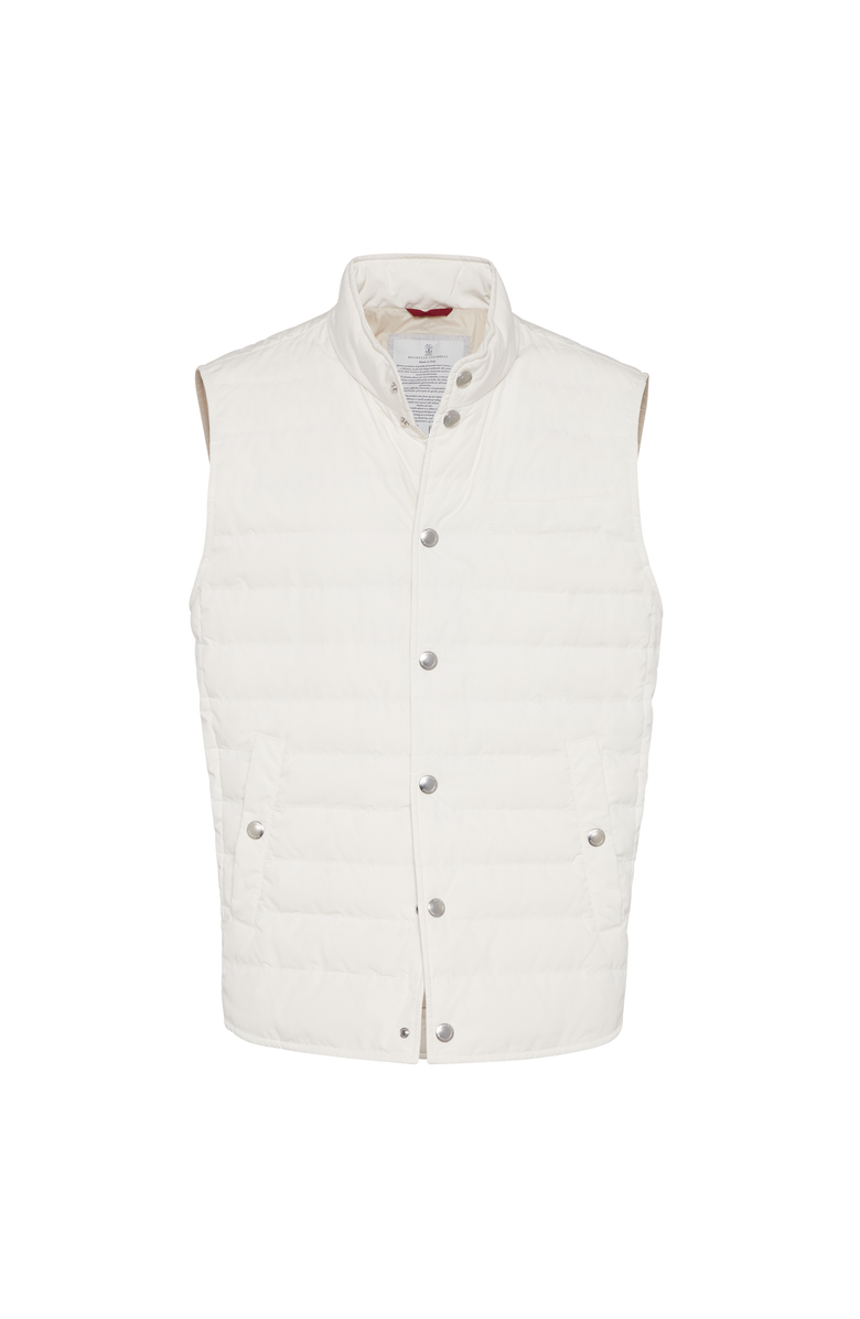Brunello Cucinelli Lightweight down vest, Main, color, 