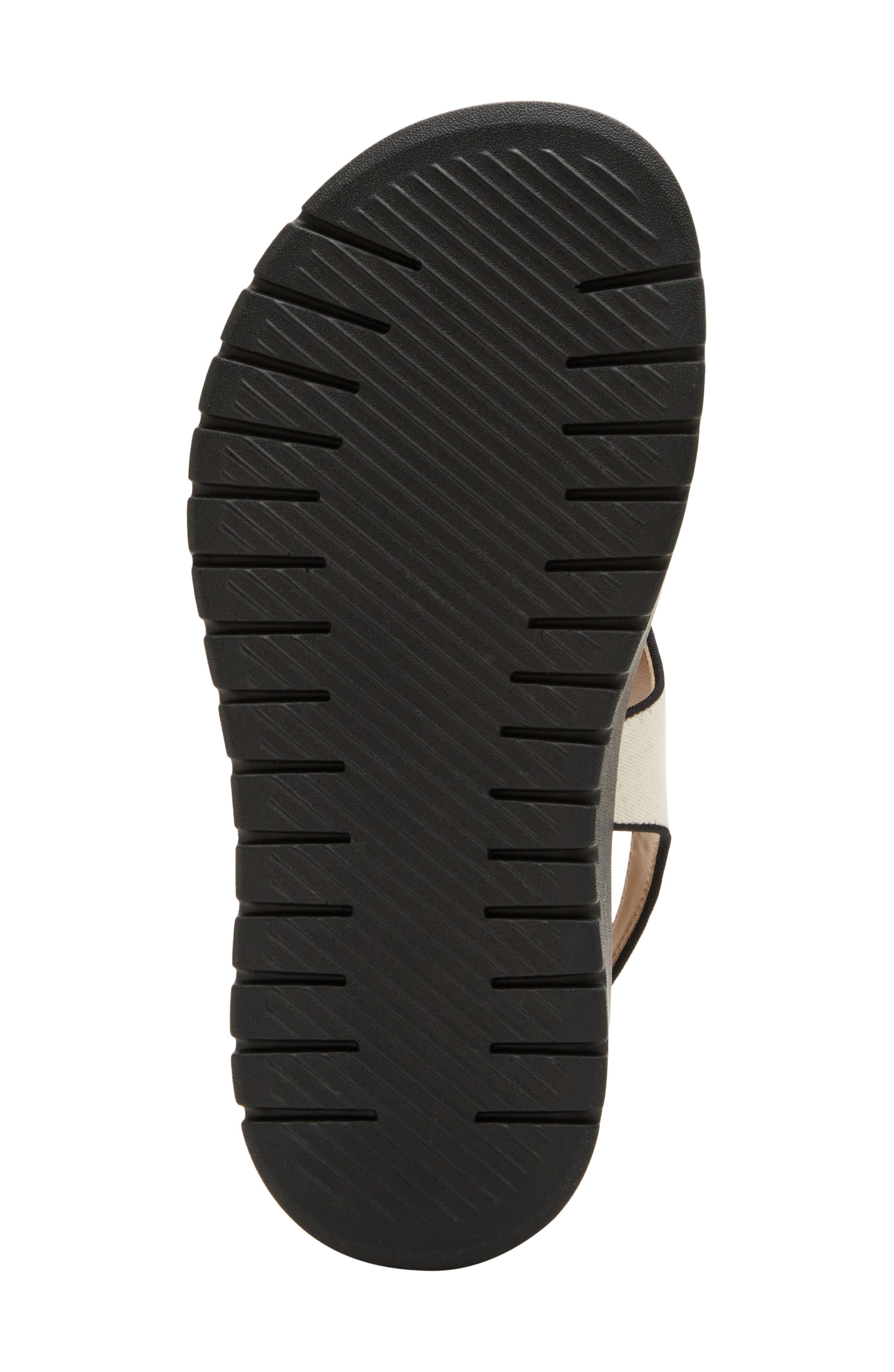 Tabor Slingback Platform Wedge Sandal, Alternate, color, NATURAL LINEN