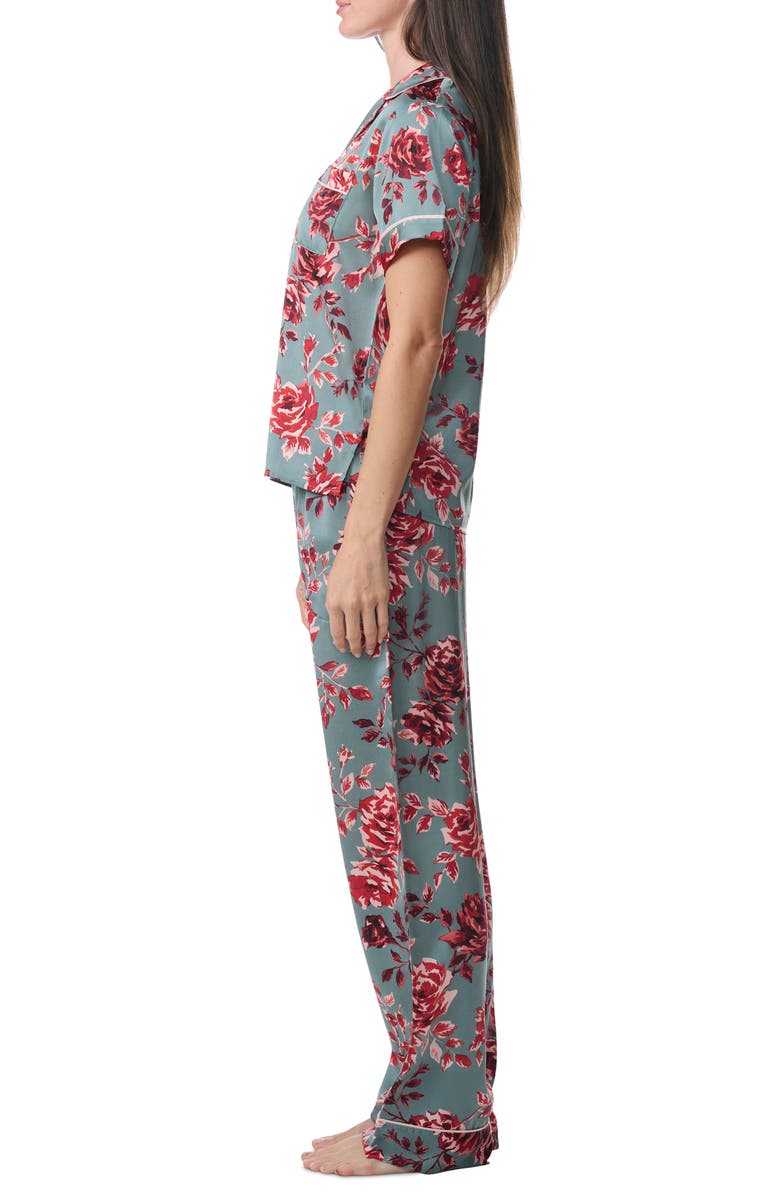 Splendid Notch Collar Pajamas, Alternate, color,
