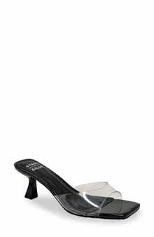 Kitten Heel Mule Sandal