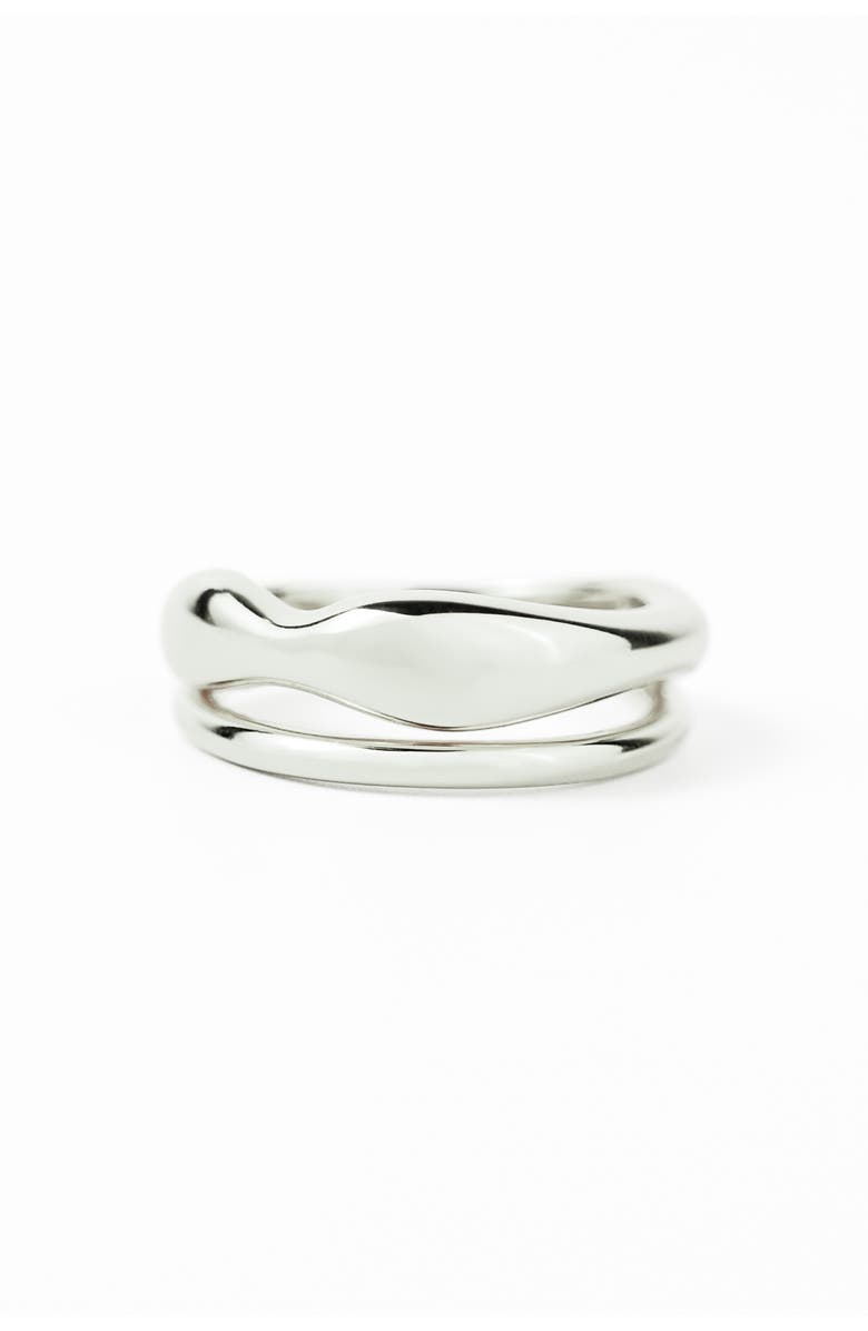 Zynnia Collective Flow Ring, Main, color, Silver