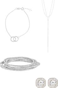 Adornia 7-Piece Earrings, Necklaces & Bracelets Set