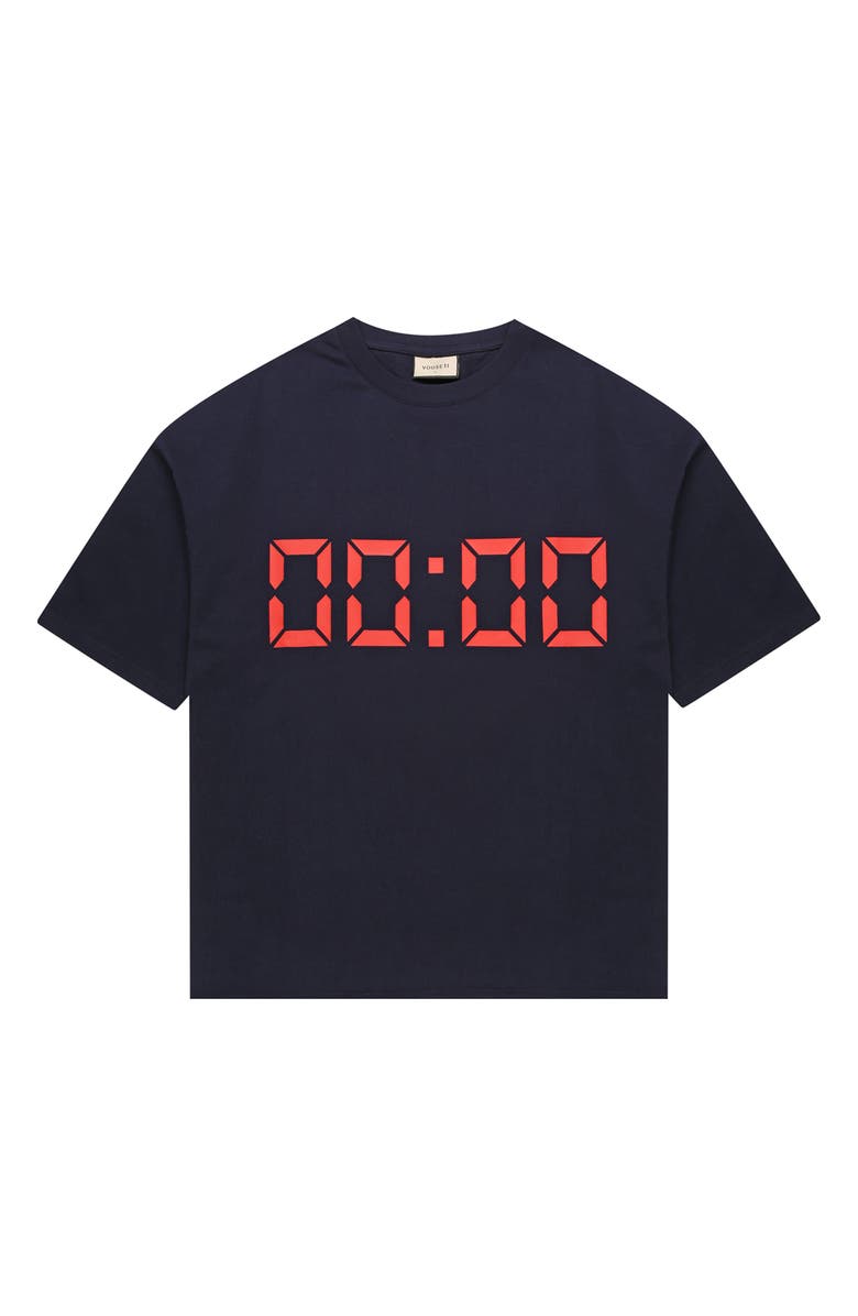 VOUSETI Us Against Time Cotton Graphic T-Shirt, Alternate, color, 