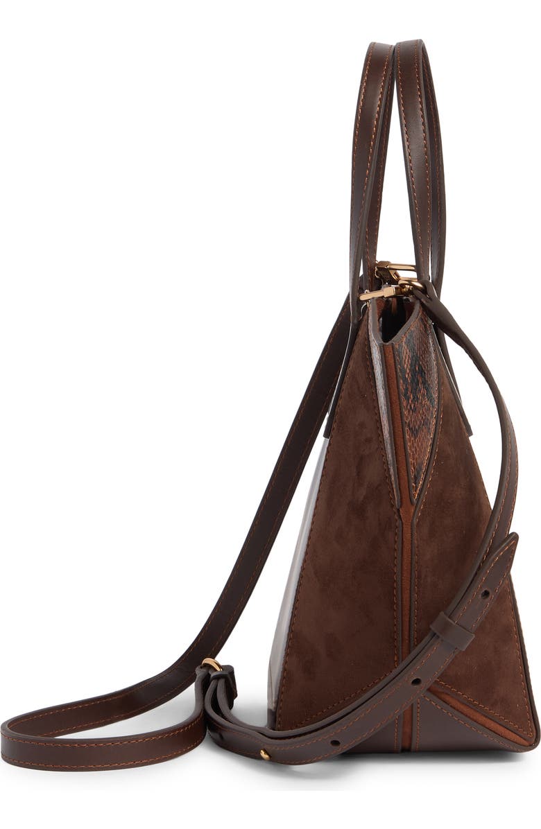 Sam Edelman Small West Convertible Tote, Alternate, color, Brown