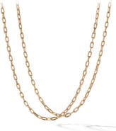 David Yurman Madison Thin Chain Necklace in 18K Gold