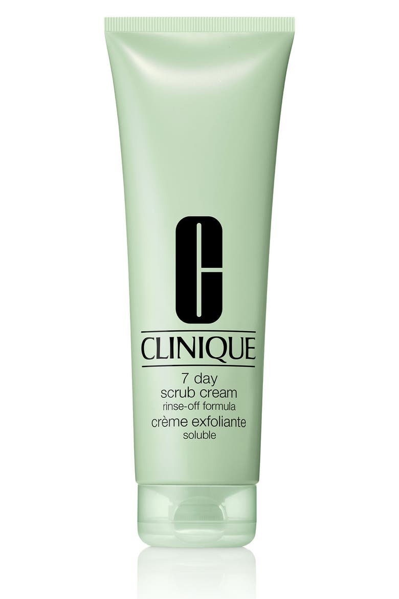 Jumbo Size 7 Day Scrub Cream Exfoliating Cleanser Rinse-Off Formula, Main, color, NO COLOR