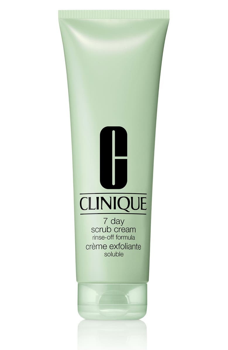 Clinique Jumbo Size 7 Day Scrub Cream Exfoliating Cleanser Rinse-Off Formula, Main, color, 