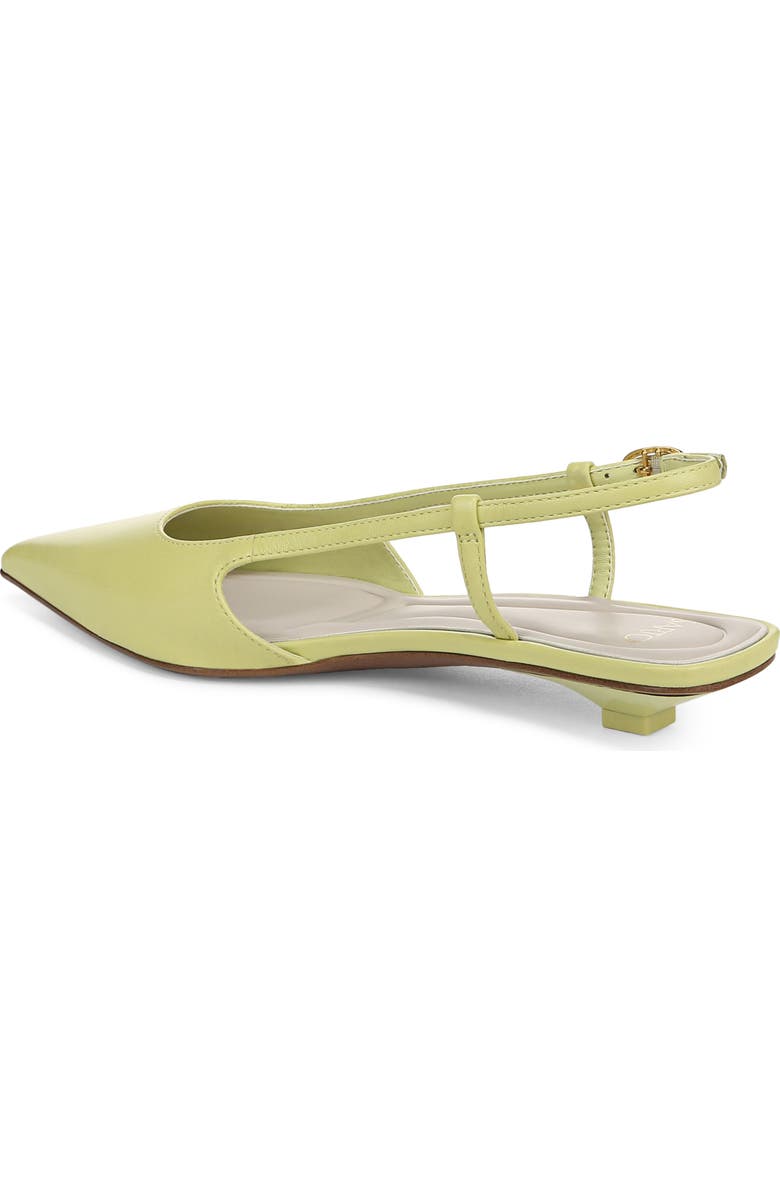 SARTO by Franco Sarto Pheby Slingback Pointed Toe Flat, Alternate, color, Green
