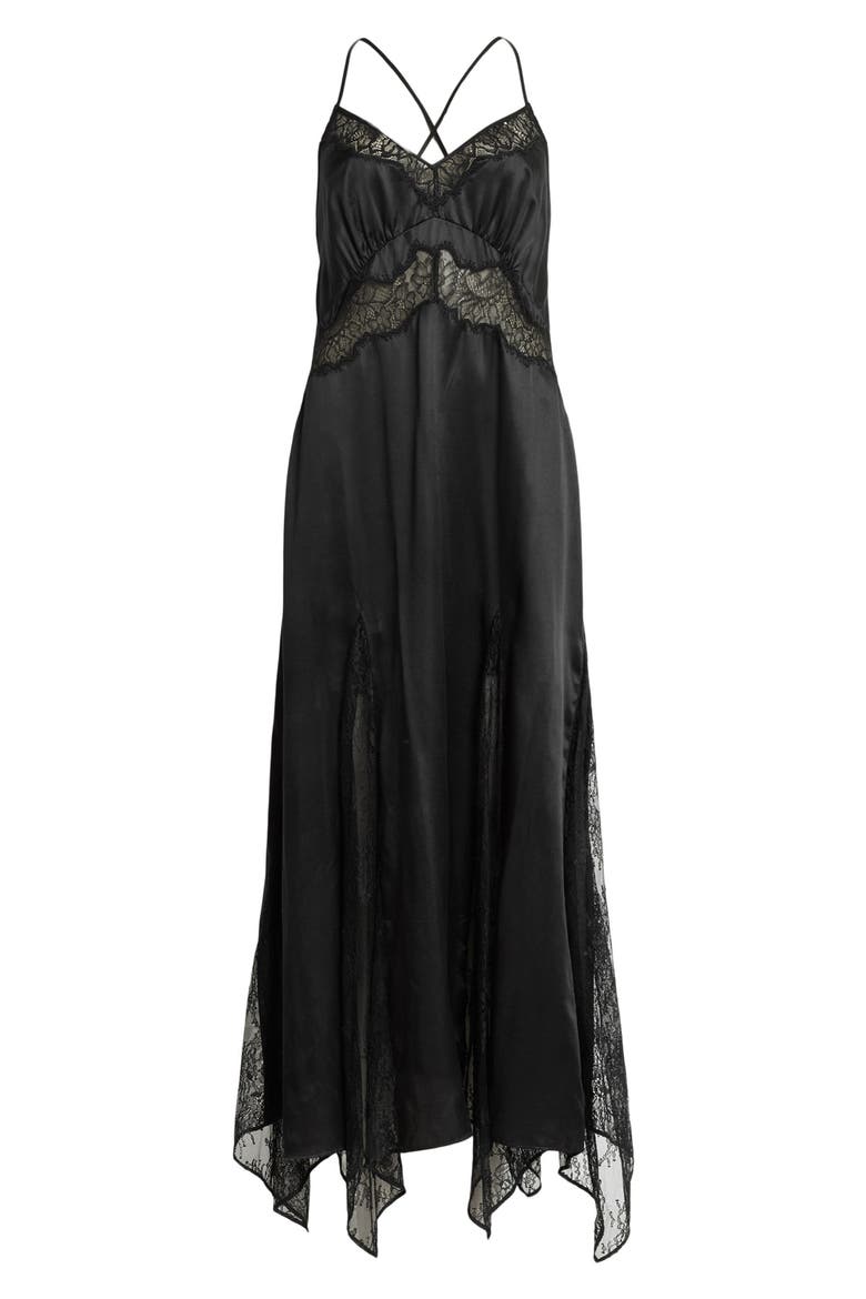 Jasmine Slipdress, Alternate, color, BLACK