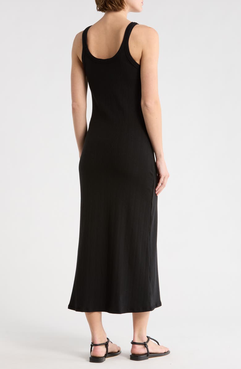 Vitamin A<sup>®</sup> West Rib Tank Dress, Alternate, color, Black
