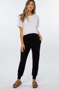 PinkBlush Maternity Band Jogger Pants