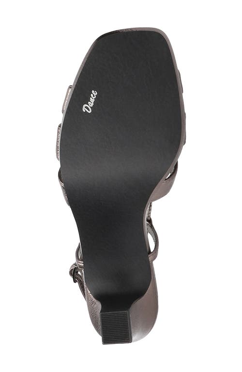 Easy Street Valorie Slingback Platform Sandal In Multi