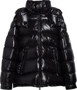 【関税＆送料込み】Moncler Maire Puffer Jacket With Hood Moncler Avoce Hooded Puffer Jacket with Elastic Belt
