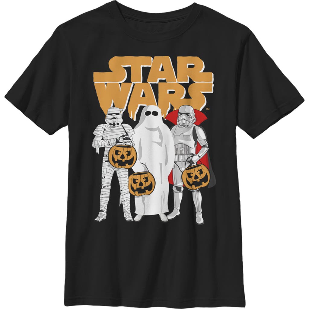 Star Wars: A New Hope Boy's Star Wars A New Hope Stormtrooper Halloween Costumes  Graphic T-Shirt in Black  product