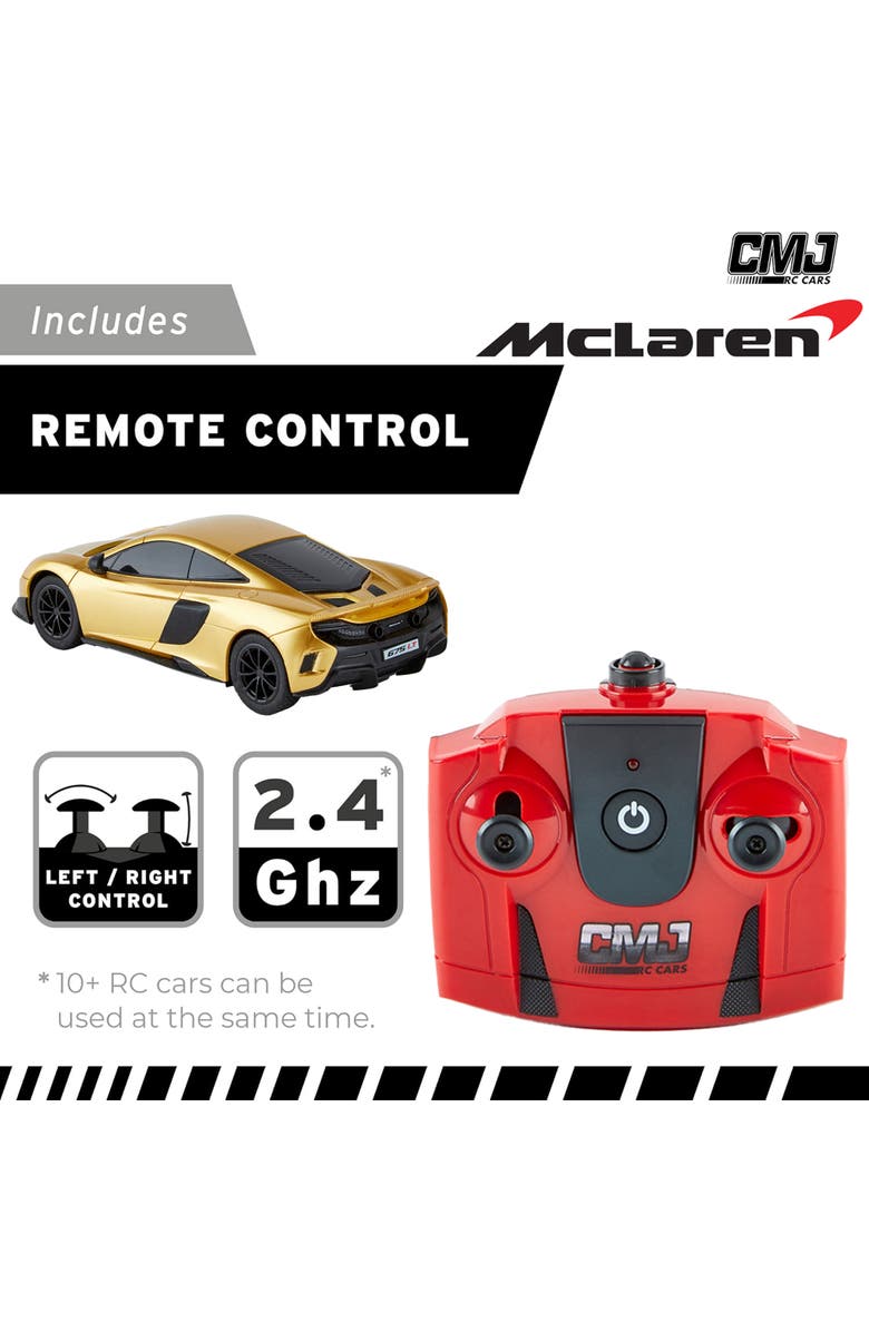 CMJ RC Cars McLaren 675LT Remote Controlled Car, Alternate, color, 