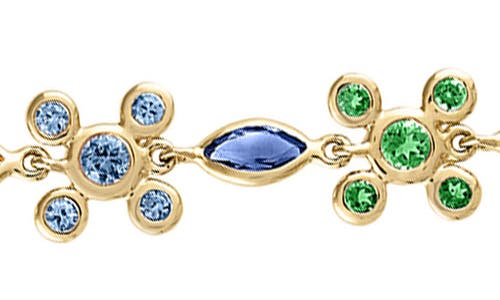 Eden Presley In Sync Closure Bracelet In Rainbow